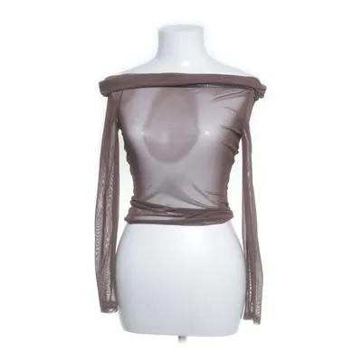 Top (Bruin) van NA-KD Elastaan, Polyester