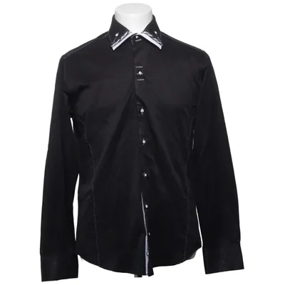 Shirt (Zwart, Wit) van Bellino Katoen, Polyester