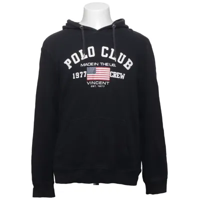 Kapuzenpullover (Schwarz) von Polo Club Baumwolle