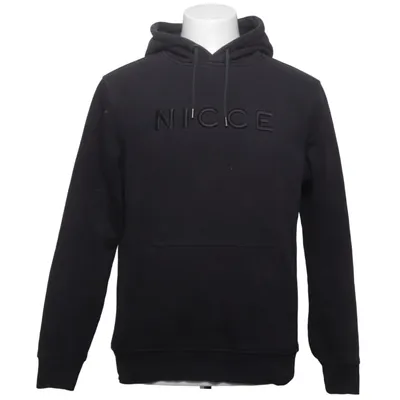Sweat à capuche (Noir) de Nicce Coton, Polyester