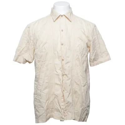 Short sleeve shirt (Yellow) from W.H. Cotton, Linen