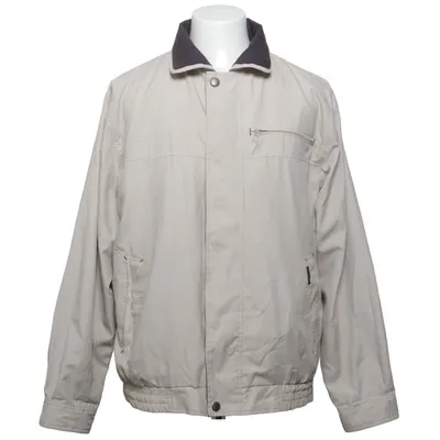 Jacket (Beige, Black) from Rappson Cotton, Polyester