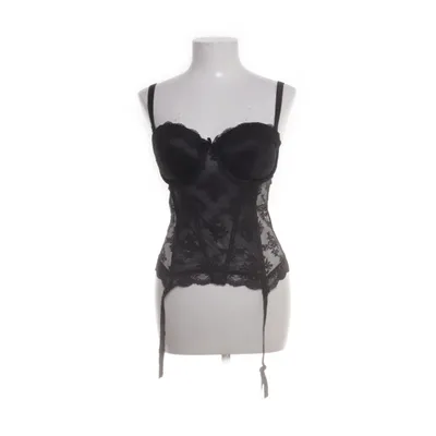 Corset (Black) from H&M Elastane, Polyamide