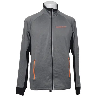 Träningsjacka (Grå, Svart) från Swedemount Elastan, Polyester