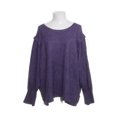 Sweater (Purple) from Zizzi Acrylic, Elastane, Polyester