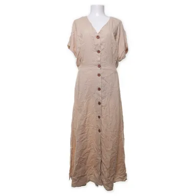 Maxikjole (Beige) fra Reserved Viscose