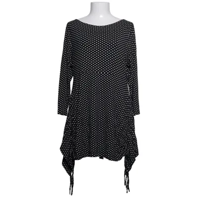 Klänning (Svart, Vit) från The Masai Clothing Company Elastan, Viskos