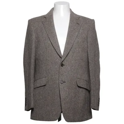 Kavaj (Grå, Brun) från Marks & Spencer Acetat, Polyester, Ull