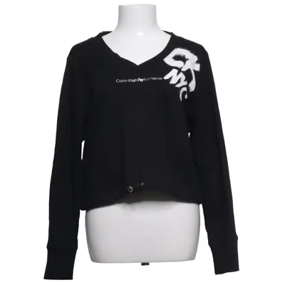 Sweatshirt (Black) from Calvin Klein Performance Cotton, Polyester