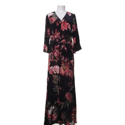 Maxikjole (Sort, Flerfarvet) fra Mos Mosh Viscose