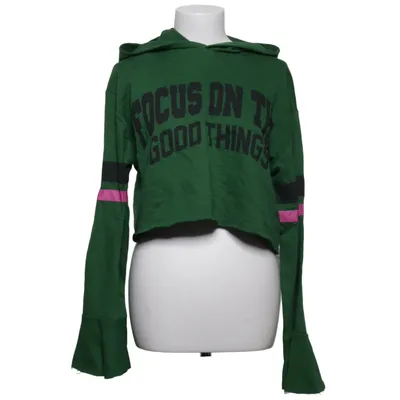 Hoodie (Green, Multicolored) from Zara Trafaluc Cotton, Polyester