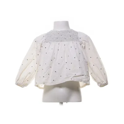 Blouse (White, Multicolored) from Zara Cotton