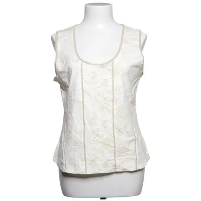 Tanktop (Wit, Beige) van Support Elastaan, Polyamide