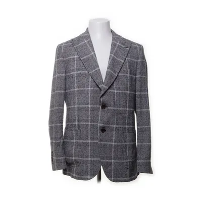 Blazer (Gray, White, Multicolored) from Morris Heritage Cotton, Polyester, Viscose