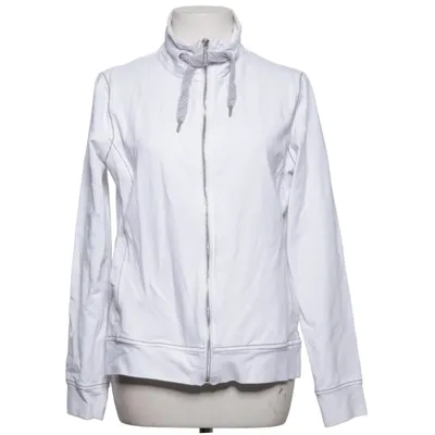 Jakke (Hvid) fra Cecilia Classics Bomuld, Elastan, Polyester