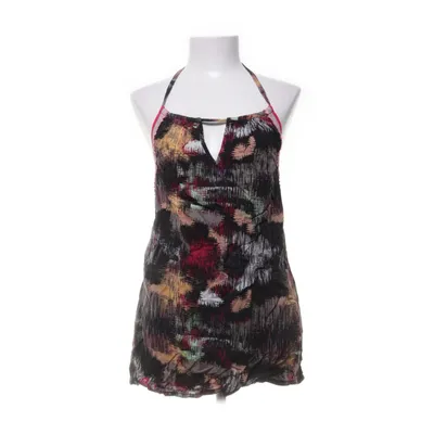 Halter neck top (Black, Multicolored) from Dept Viscose