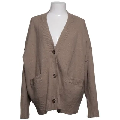 Cardigan (Beige) from Monki Elastane, Polyester, Wool