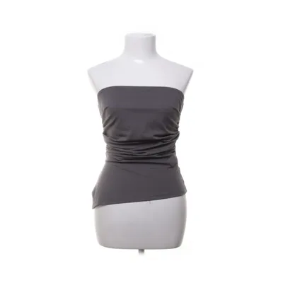 Tube top (Gray) from Shein Elastane, Polyester