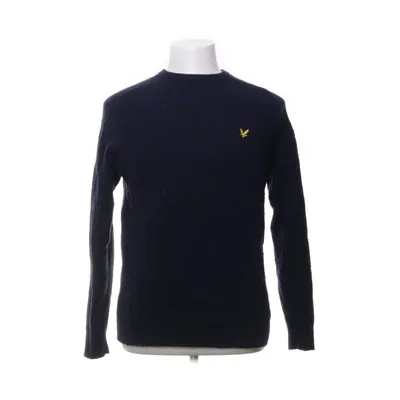 Trui (Blauw) van Lyle & Scott Nylon, Wol