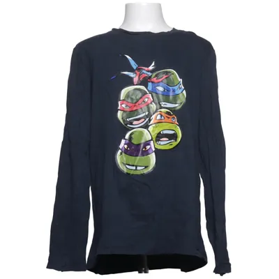 Långärmad t-shirt (Svart, Flerfärgad) från Nickelodeon Bomull