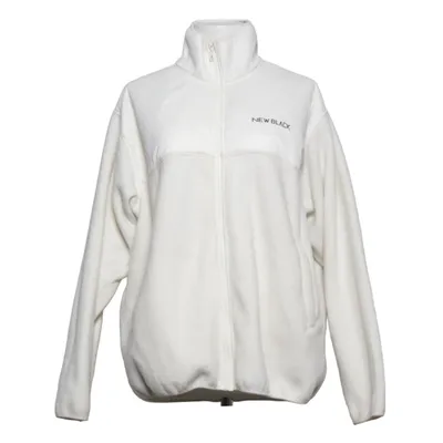 Fleece jas (Wit) van New Black Polyester