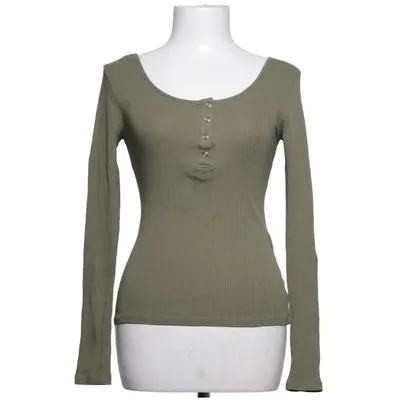 Henley T-shirt (Grøn) fra Pieces Økologisk bomuld