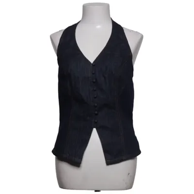 Spijker gilet (Blauw) van Cider Katoen, Lyocell, Polyester