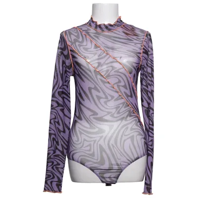 Body (Violet, Noir) de Jaded London Élasthane, Polyester
