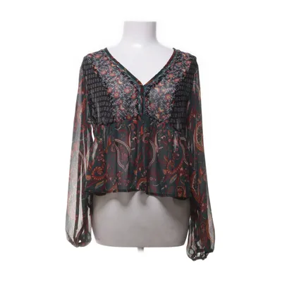 Peplum top (Groen, Meerkleurig) van Stradivarius