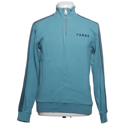 Sweatshirt (Blue) from Farah Elastane, Organic cotton