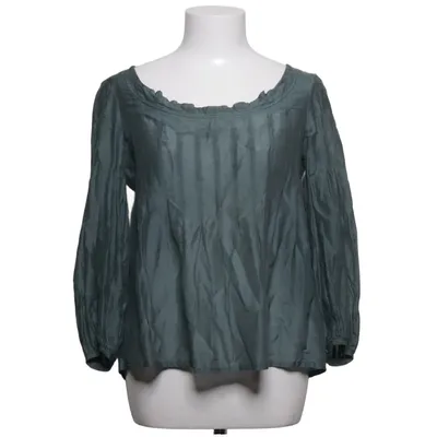 Blouse (Green) from Rützou Cotton, Silk