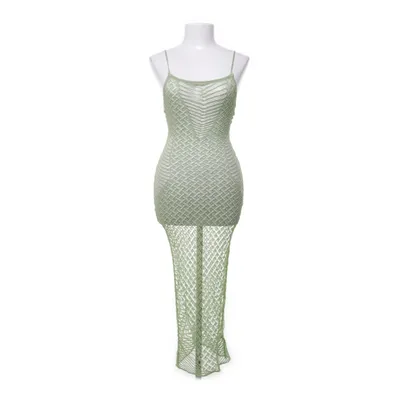 Beach dress (Green) from PrettyLittleThing Metallic fiber, Nylon, Viscose