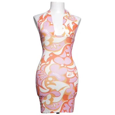 Halterneckklänning (Halterneck Print Dress) från NLY One Elastan, Polyester