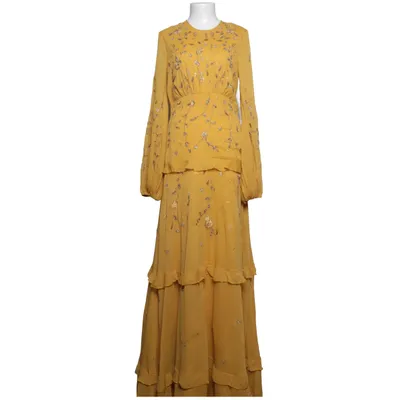 Långklänning (Gul) från ASOS Design Polyester, Viskos
