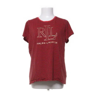 T-shirt (Rood, Zwart) van Lauren Ralph Lauren Katoen, Modal