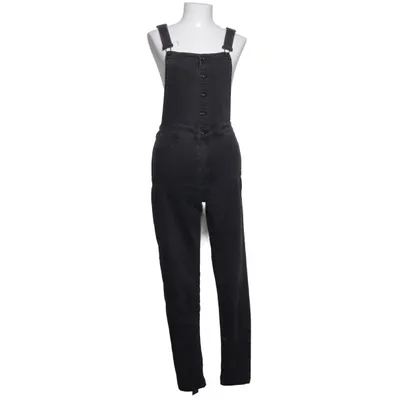 Tuinbroek (Zwart) van Divided by H&M Katoen, Elastaan, Polyester
