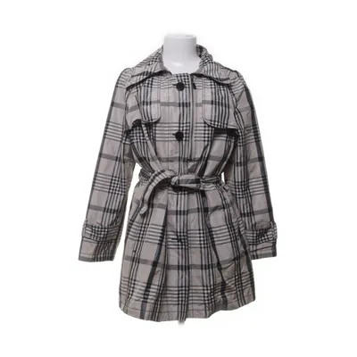 Trenchcoat (Beige, Zwart) van Junge Elastaan, Nylon, Polyester