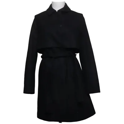 Manteau (Noir) de Just Female Cachemire, Polyamide, Viscose, Laine