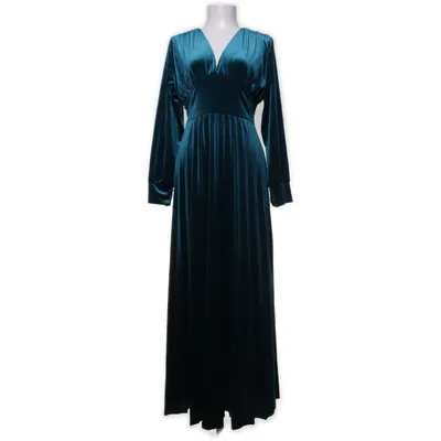 Maxi dress (Petrol green) from Senes Elastane, Polyester