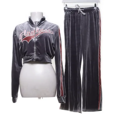 Loungewear (Gray, Red) from Adika Elastane, Polyester