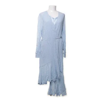 Wikkeljurk (Blauw) van Munthe Metallvezel, Polyester, Viscose