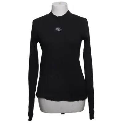Pul à col roulé (Noir) de Calvin Klein Jeans Coton, Élasthane
