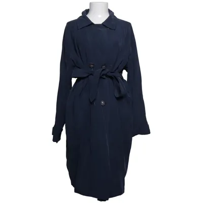 Trench-coat (Bleu) de XLNT by KappAhl Polyester, Viscose