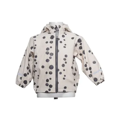 Rain jacket (Beige, Black) from Virvelvind Polyester