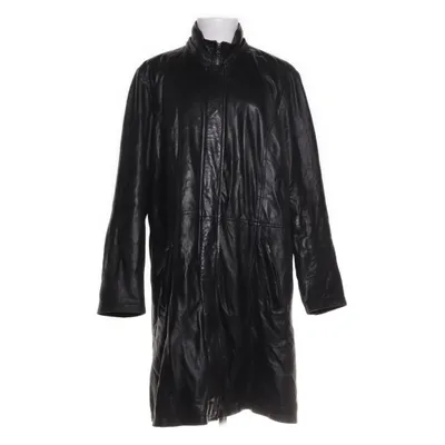 Leather coat (Black) from Levinsky Cotton, Leather, Polyester