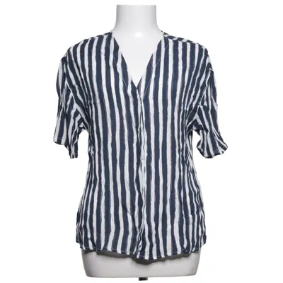 Chemise à manches courtes (Bleu, Blanc) de Emma och Malena