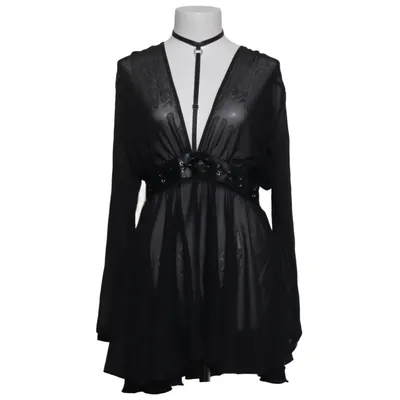 Negligé (Zwart) van Noir Polyester