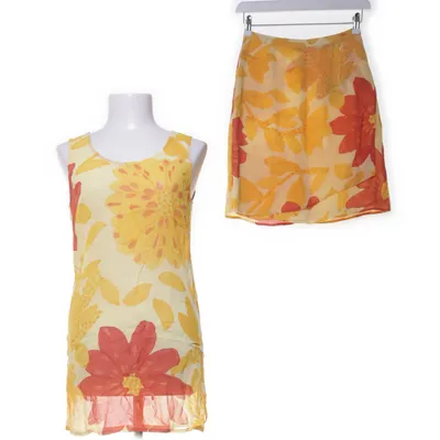 Set (Yellow, Multicolored) from Lecomte Polyester, Viscose