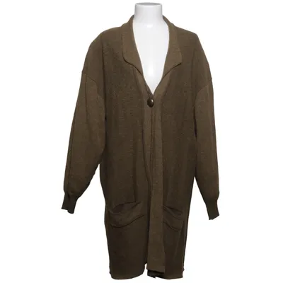 Cardigan (Grøn) fra Kriss Akryl, Angora, Uld