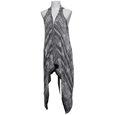 Gilet (Noir, Blanc) de Bershka Knitwear Acrylique, Polyamide